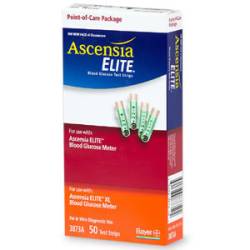 Teste de glicemie Ascensia Elite