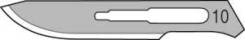 Lame bisturiu nr. 10
