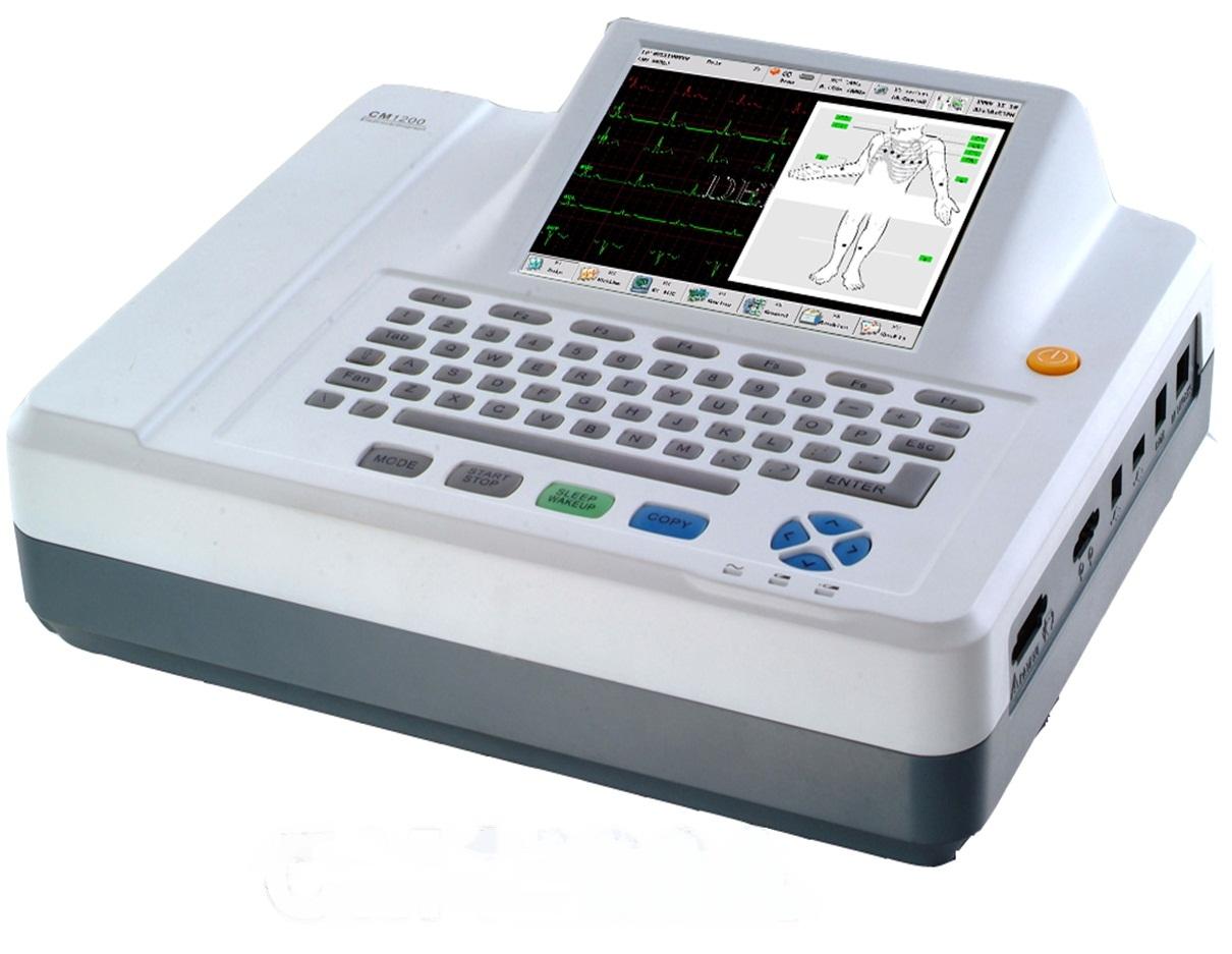 Electrocardiograf portabil cu 12 canale 