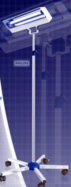  LAMPA BACTERICIDA 2 x 30W - LAMPA ULTRAVIOLETE, MOBILA, PE STATIV