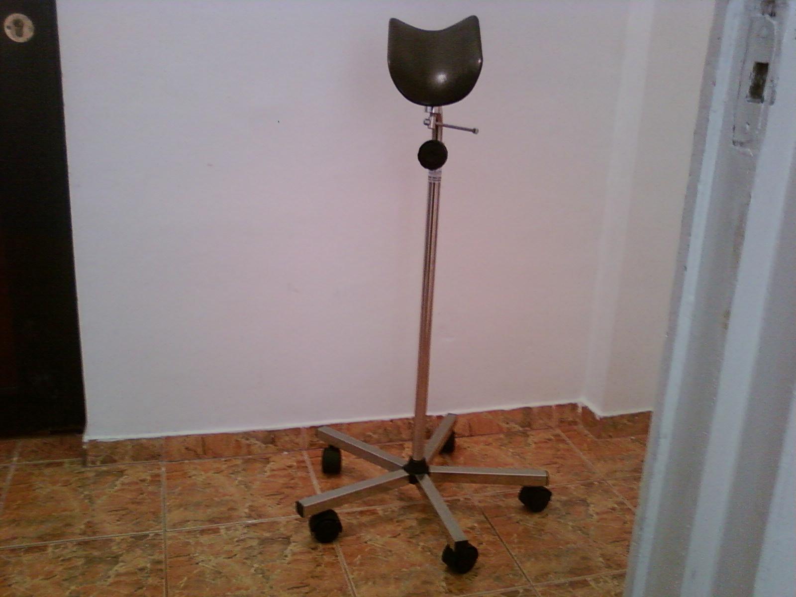  Suport recoltat sange pentru canapea examinare sau canapea masaj, pe roti, portabil, din INOX