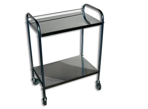 Masa inox mobila pentru instrumente, dimensiuni 600mm x 400mm.