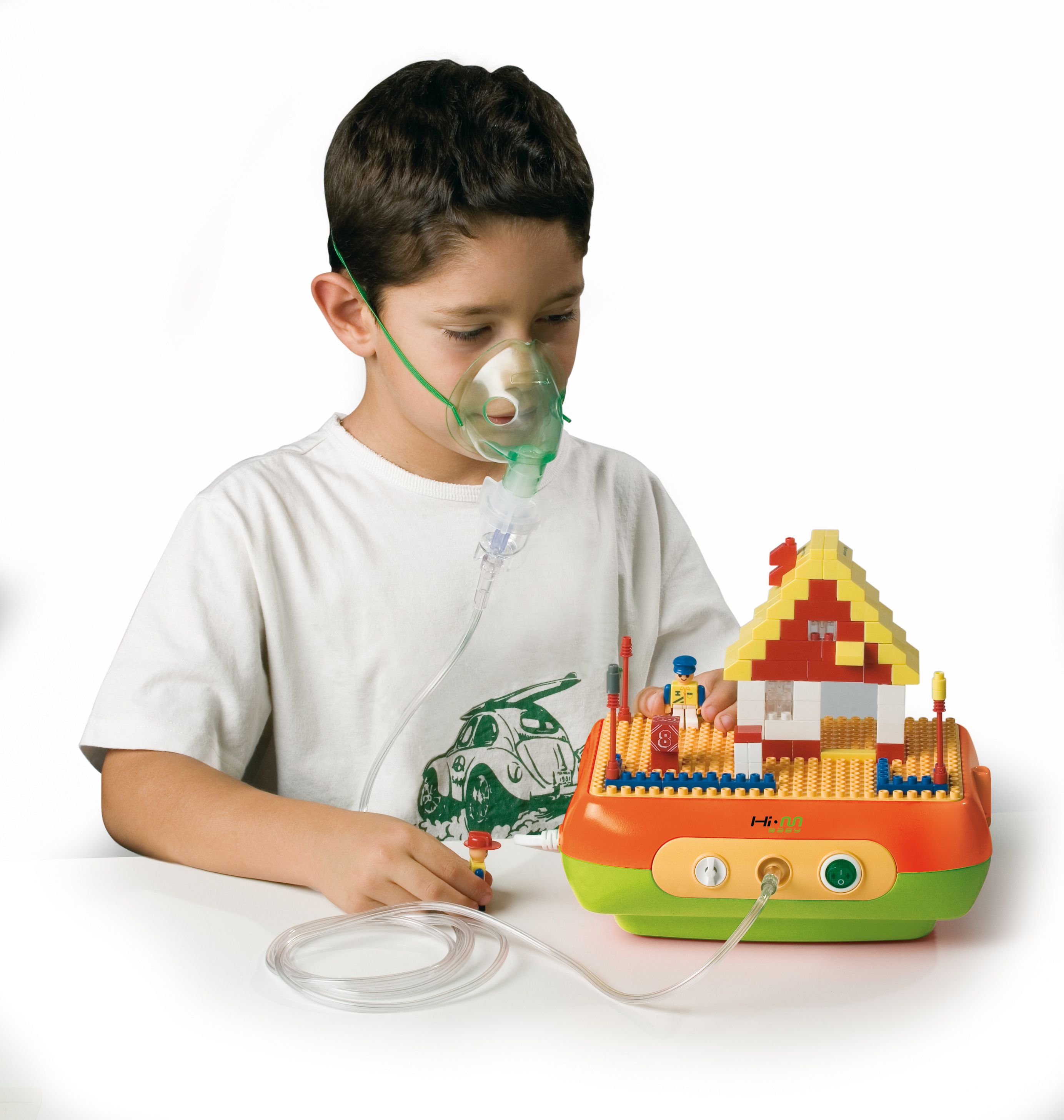 Aparat aerosoli interactiv play&stay - cu compresor (himed - italia) [1680]