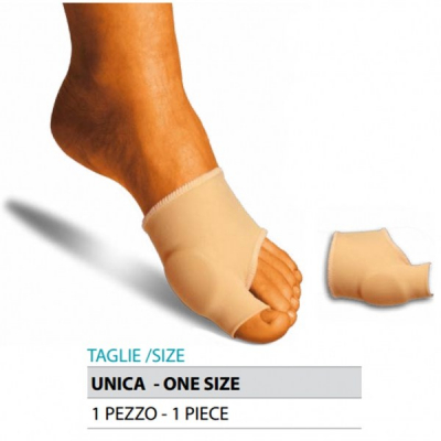 Protectie hallux valgus din gel, acoperita cu tesut elastic G103