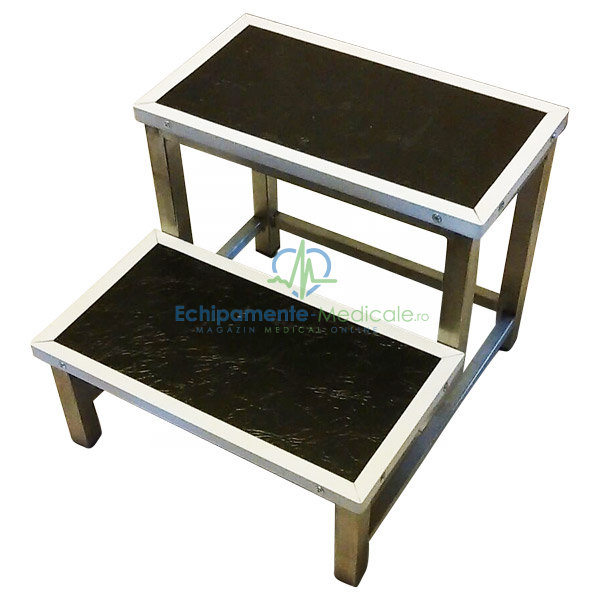 Scarita cu 2 trepte integral inox