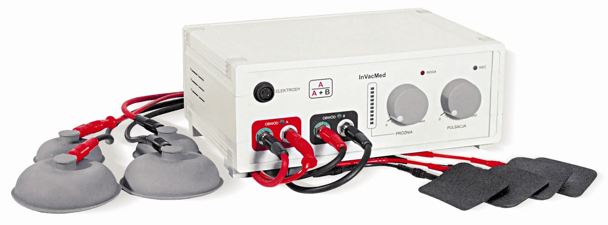 Invacmed terapie vacuum cu 2 canale