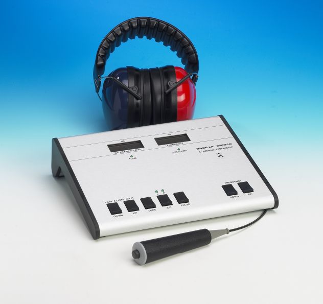 Audiometru de screening cu alimentare pe baterii Oscilla SM910-B