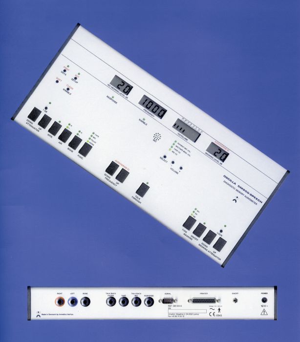 Audiometru de diagnostic cu memorie si vorbire Oscilla SM950-S