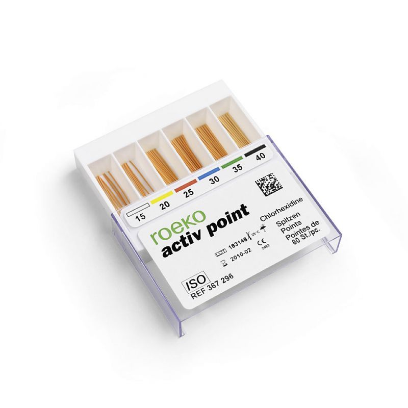 CONURI GUTAPERCA ACTIVPOINT 15-40/60buc