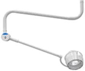 Lampa saturno pentru operatii minore 40.000 lux