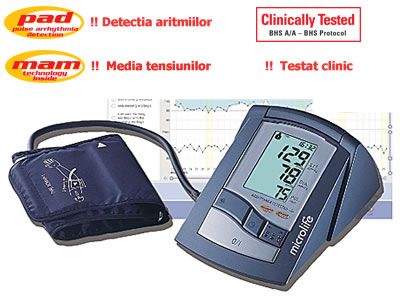 Tensiometru electronic Microlife BP 3AC-PC