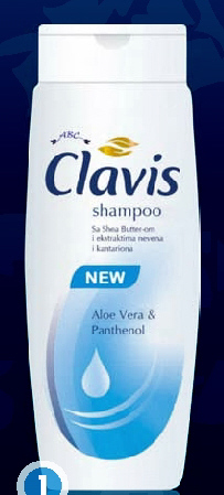 Sampon Clavis cu galbenele, sunatoare si shea butter