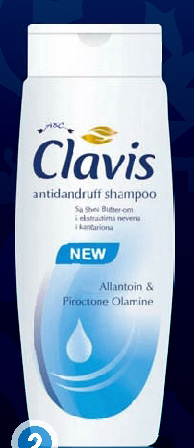 Sampon antimatreata Clavis cu Shea Butter, galbenele si sunatoare