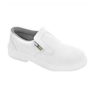 Pantofi microfibra albi