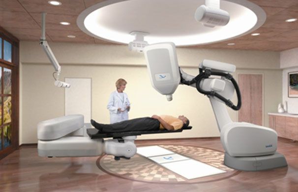 Sistem robotic de radiochirurgie cyberknife