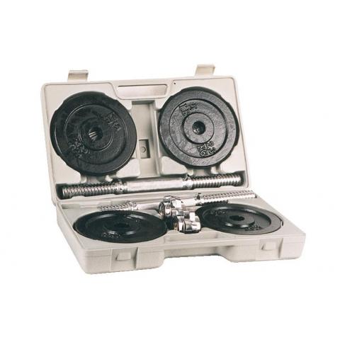 Set gantere diplomat 2 x 10 kg 