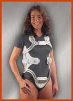 Ortezã de hiperextensie cu închizãtoare