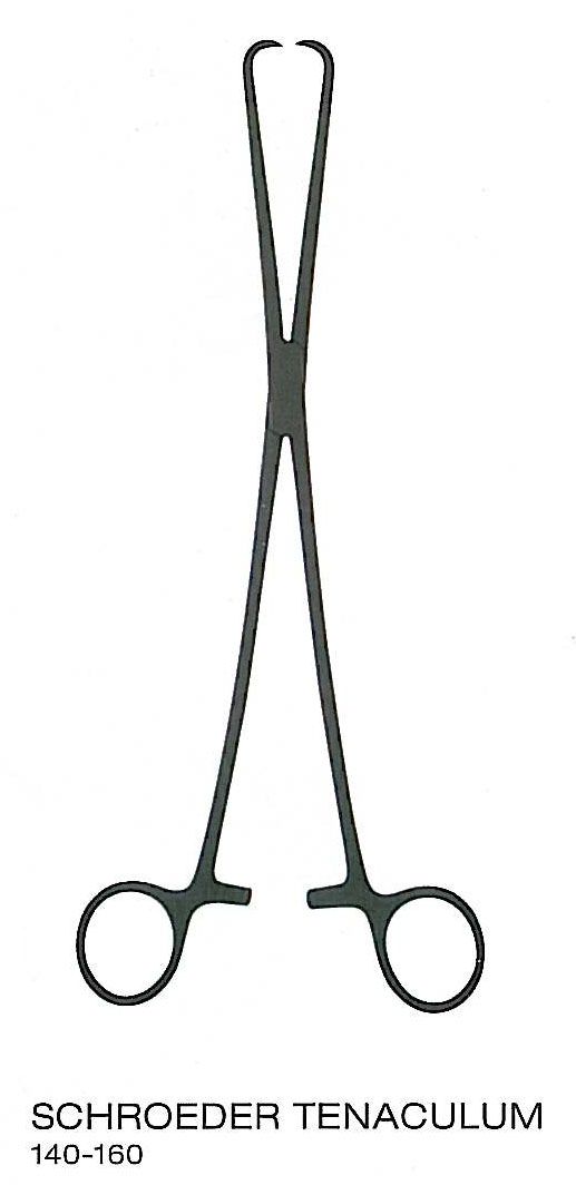 Tenaculum schroeder - 140-160