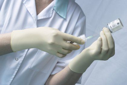 Manusi latex nepudrate