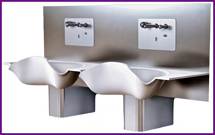 Lavoar chirurgical lasa corian