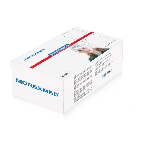 Bonete bufante de unică folosință ALB cutie 50 buc.