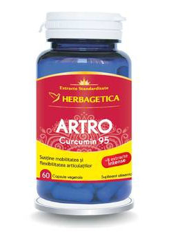 Artro + Curcumin 95, 60 capsule, Herbagetica
