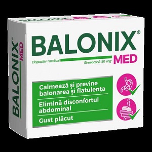 Balonix Med, 10 comprimate, Fiterman Pharma