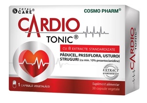 Cardio Tonic, 30 capsule vegetale, Cosmopharm
