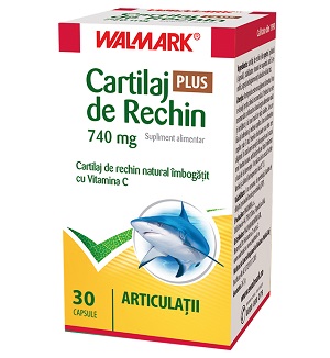 Cartilaj de rechin 740 mg PLUS x 30 capsule, Wallmark
