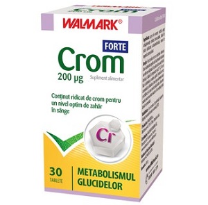 Crom Forte, 30 tablete, Walmark