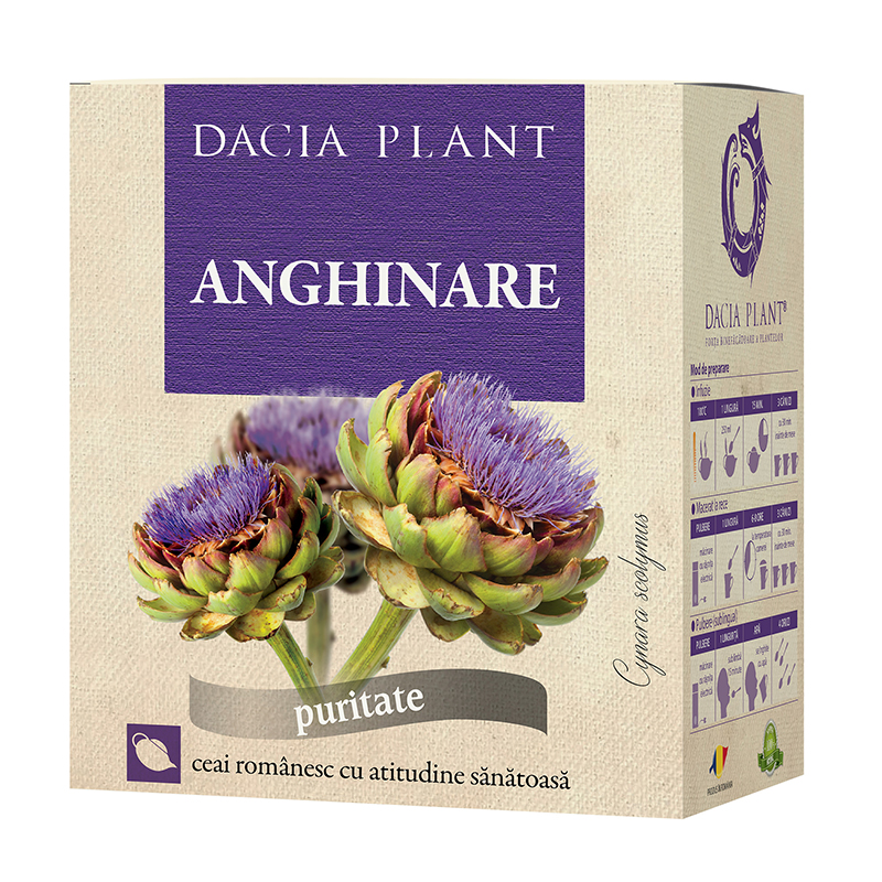 Ceai anghinare x 50 g, Dacia Plant 