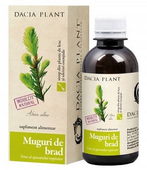 Muguri de brad sirop, 200 ml, Dacia Plant 