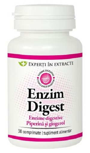 EnzimDigest, 30 comprimate, Dacia Plant