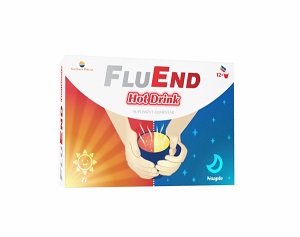 FluEnd Hot Drink, 12 plicuri