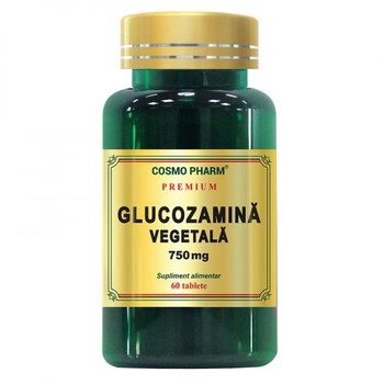 Glucozamina Vegetala 750mg, 60 tablete, Cosmopharm