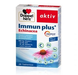 Immun plus Echinacea, 20 capsule, Doppelherz