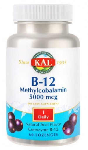 B-12 Methylcobalamin 5000 mcg, 60 comprimate, Secom 