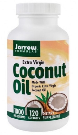 Coconut Oil Extra Virgin 1000 mg, 120 capsule, Secom 