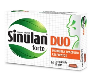 Sinulan Duo Forte, 30 tablete, Walmark