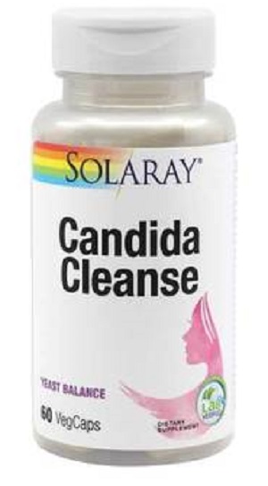 Solaray Candida Cleanse, 60 capsule, Secom