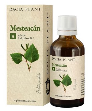 Tinctura de Mesteacan, 50 ml, Dacia Plant
