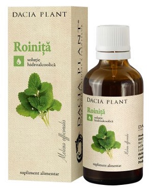 Tinctura de Roinita, 50 ml, Dacia Plant