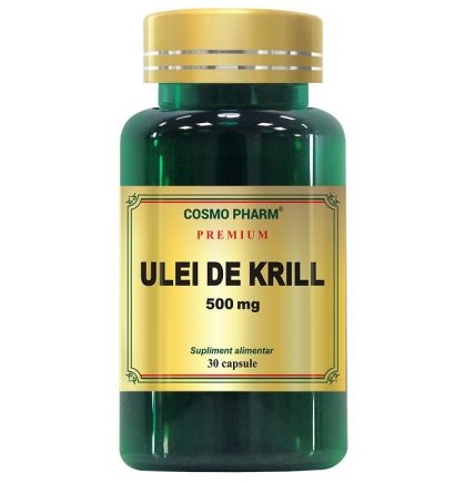 Ulei de krill 500mg, 30 capsule, Cosmopharm