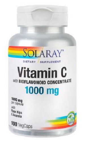 Vitamin C 1000 mg Solaray, 100 capsule, Secom