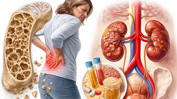 Fragilitatea osoasa si boala renala: noi recomandari
