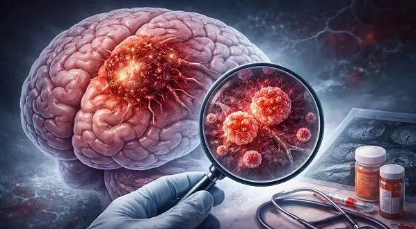 Relatia ascunsa dintre celulele cerebrale si cea mai agresiva tumora