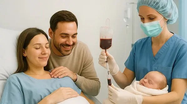 Impactul sanatatii mamei si copilului asupra calitatii probei de celule stem