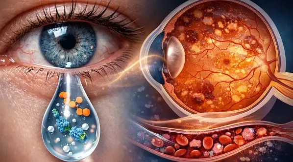 Semnele retinopatiei diabetice ar putea fi identificate in lacrimi