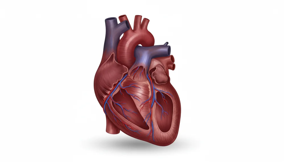 Anatomia inimii - camerele inimii si peretele cardiac