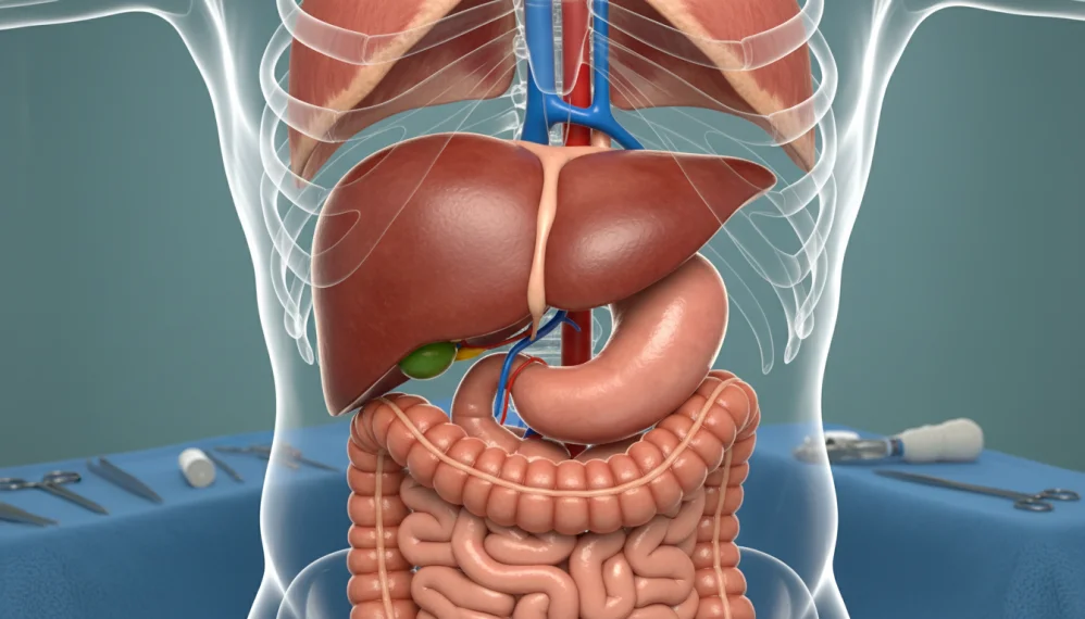 Anatomia si functiile ficatului